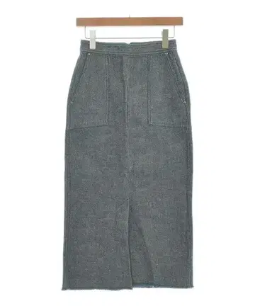 드로이트 로트레아몽 롱 맥시 길이 스커트 여성용