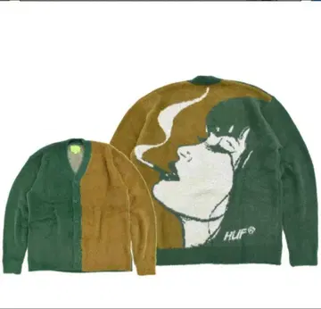 완판템 ] HUF(하프) FEELS GOOD CARDIGAN / 가디건