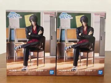 3학년 Z반 긴파치선생 데스크 피규어 타카스기 신스케 은혼 2개 세트