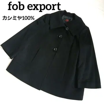 캐시미어 100% fob export 블랙 코트 블랙
