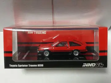 이노모델 1/64 도요타 스프린터 트레노 AE86 레드