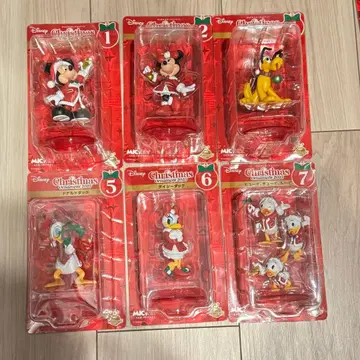 [새상품] 2025 디즈니 크리스마스 오너먼트 복권 6개(8개) 세트