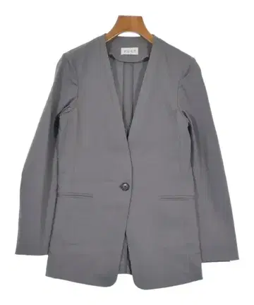 PLST 노카라 자켓 여성용