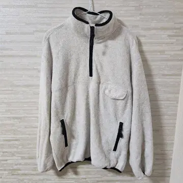 [ L ] CHEROKEE 보아 플리스 자켓 하프 지퍼