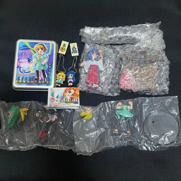 쓰르라미 울 적에 피규어 키링 캔뱃지