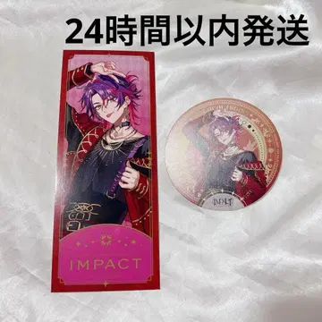 IMPACT 특전 티켓풍 카드 와타라이 히바리 애니메이트 코스터