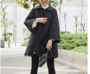 체스티 퀼팅 코트