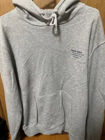 NEW ERA 그레이 후디 X LARGE