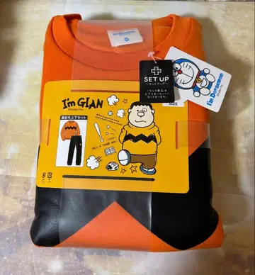 I'm GIAN 긴팔 속기모 상하의 세트 M 도라에몽