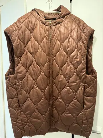 Samantha Thavasa 브라운 퀼팅 베스트