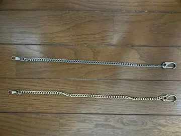 실버 골드 체인 후크 포함 2개 세트 5개