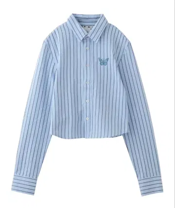 X-girl BUTTERFLY STRIPE L/S SHIRT