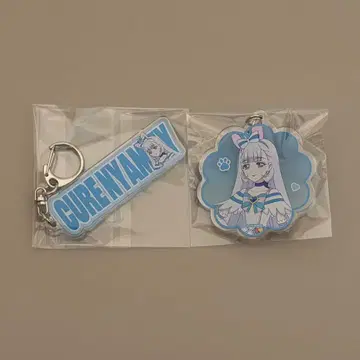 큐어냐미 타워레코드 카페 키링 2종 세트 원더풀 프리큐어