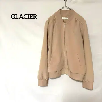 GLACIER 노카라 자켓 L 더스티 핑크 아우터