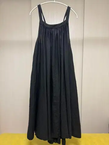 그랑마마도터 백리본 에이프런 드레스