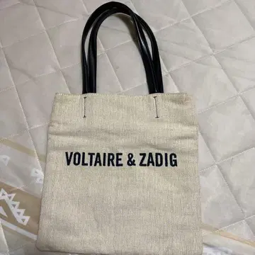 VOLTAIRE & ZADIG 토트백 베이지/블랙