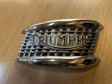 TRIUMPH 트라이엄프 벨트 버클 엠블럼 빈티지 바이크