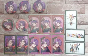 니지산지 IMPACT 와타라이 히바리 캔뱃지 폴라로이드 포토 카드 태양조