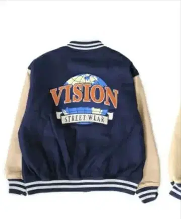 VISION 바시티 자켓 네이비 XL 사이즈