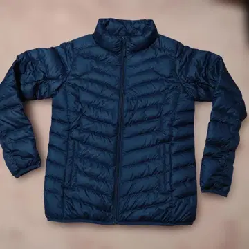 [ 새상품급 ] 네이비 다운 자켓 풀 지퍼
