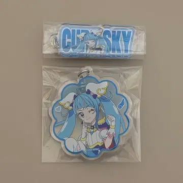 큐어 스카이 타워 레코드 카페 키링 2종 세트