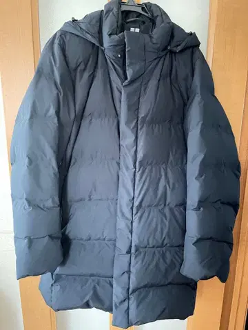 UNIQLO 경량 다운 코트 XL 다크 네이비 유니클로