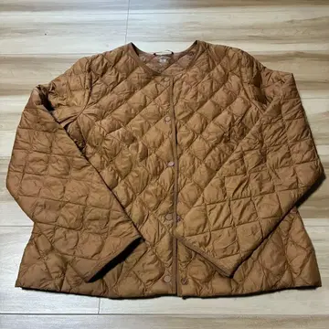 유니클로 퍼프테크 퀼팅 자켓/웜 패디드 사이즈 L