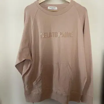 미사용 새상품 GELATO PIQUE 핑크 트레이닝복 사이즈 M