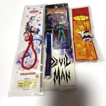 데빌맨 피규어 스트랩 세트