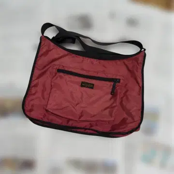 몽벨 mont-bell 숄더백 90's 와인 레드 무료배송