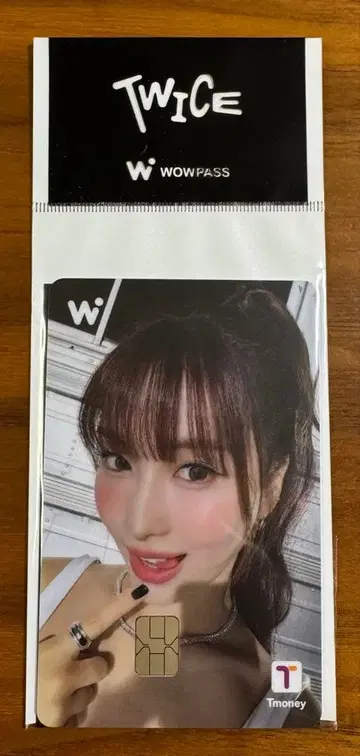 [미사용 새상품] [정품] wowpass 공식 TWICE 모모