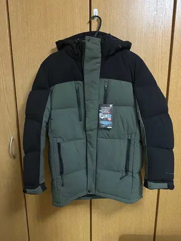 엑스쉘터 단열 알파 프리미엄 기가 퍼프 다운 코트 L