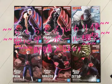 NARUTO 나루토 아카츠키 - 애니메이션 피규어 6체 세트