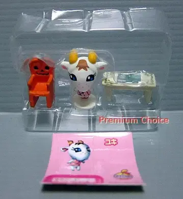 동물의 숲+ 숲을 만들자 피규어 컬렉션 36 유키 카드 없음