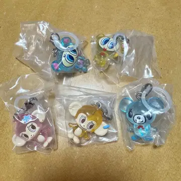 나루미야 캐릭터즈 메지루시 액세서리 5종 세트 엔젤 블루