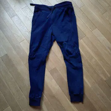 다크 블루 조거 팬츠 맨투맨 소재