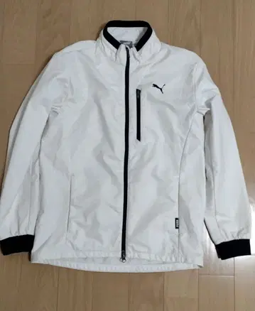 PUMA 화이트 골프 자켓 M 사이즈
