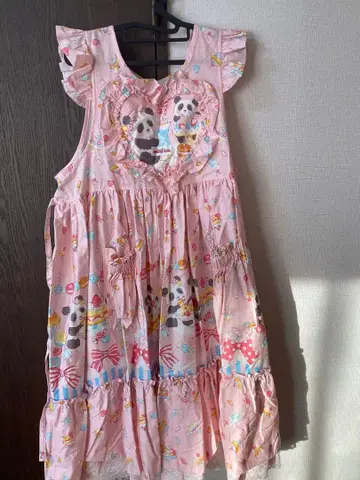 모모코 하우스 오버롤 스커트