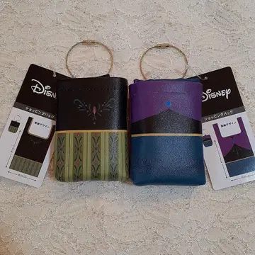 겨울왕국 대관식 파우치 포함 쇼핑백 (안나 & 엘사) 겨울왕국