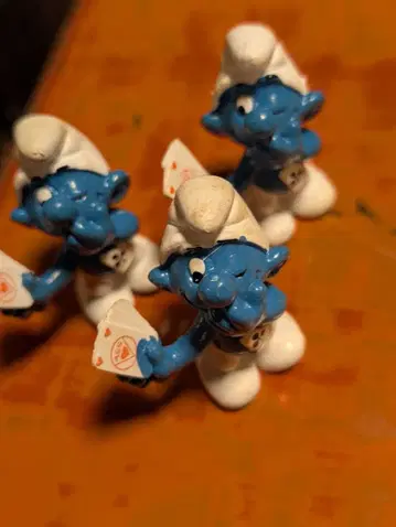 스머프 피규어 3개 세트