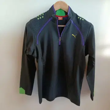 푸마 하프 지퍼 셔츠 속기모 M