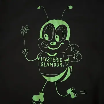 HYSTERIC GLAMOUR 비 모티브 티셔츠 L