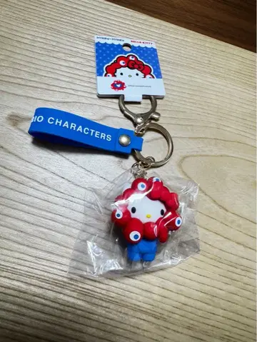 오사카 간사이 만박 미야쿠미야쿠 산리오 코스튬 키링 키티