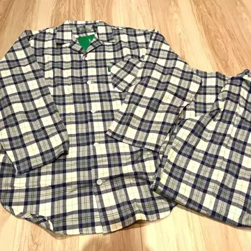BENETTON 베네통 플란넬 파자마 셋업 룸웨어