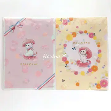 달로와요 조세피냐 클리어 파일 쇼핑백 화이트 고양이 고양이 고양이 레어