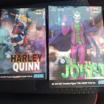 할리 퀸 & 조커 피규어 세트