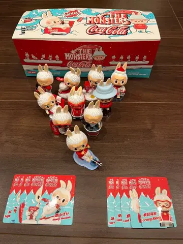 popmart 코카콜라 러브브 피규어 모듬 개봉품