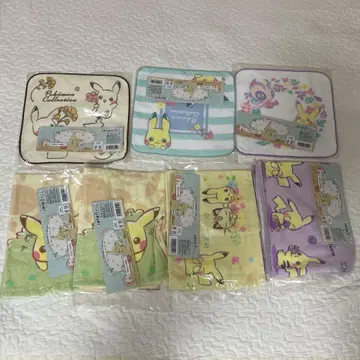 포켓몬 제일복권 디자인 타월 묶음 판매