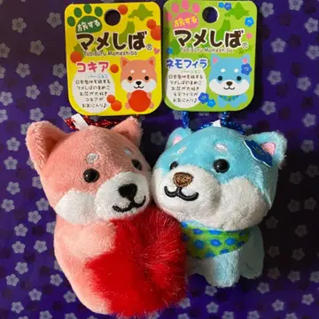 여행하는 마메시바 네모필라 코키아 볼체인 마스코트