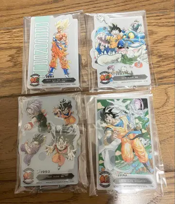 제일복권 드래곤볼 40th 그 두 번째 F상 ACLLECT 4점 세트